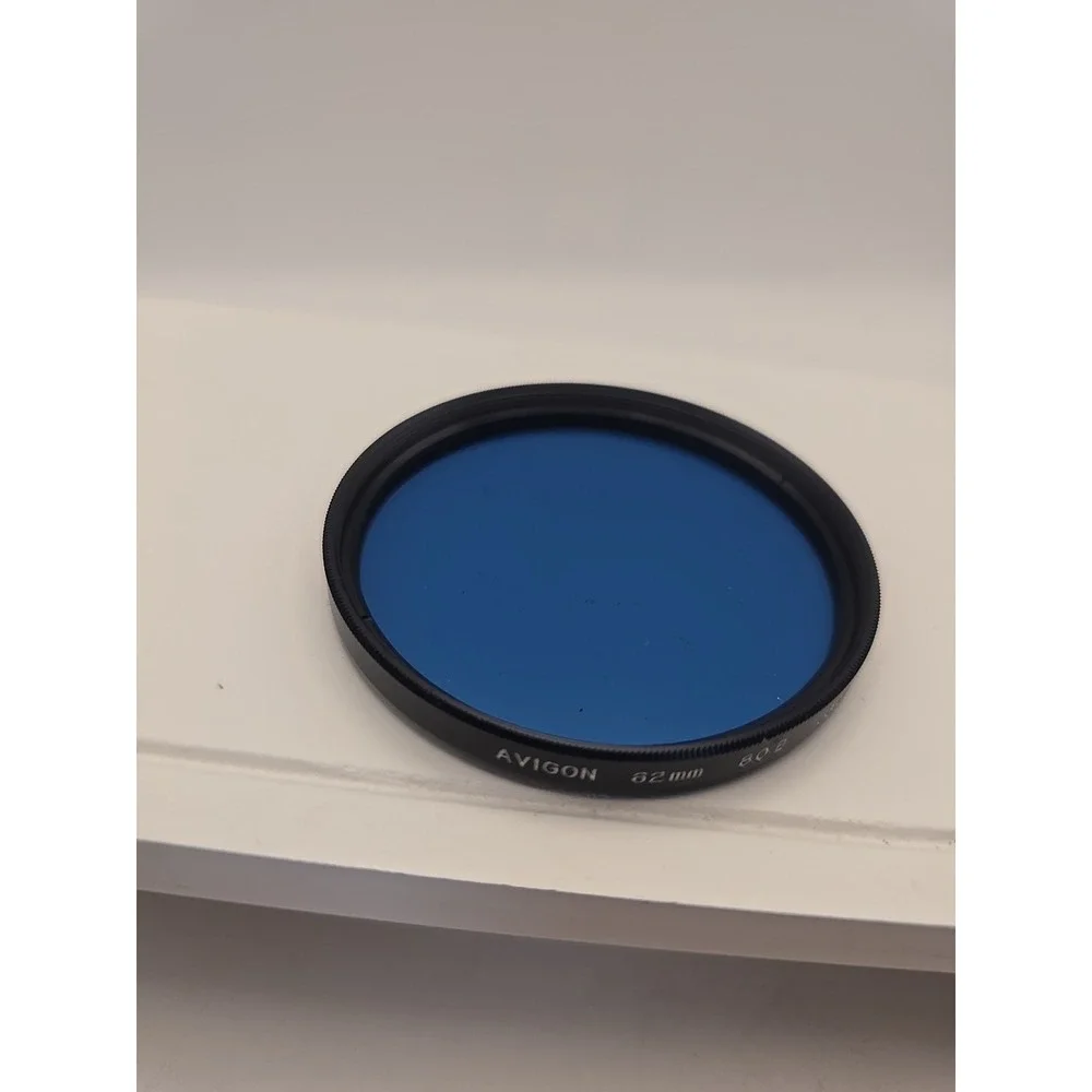 VIVITAR 62MM 80A FILTER 62MM 80A COOLING‎ FILTER W/FILTER CASE **MINT**